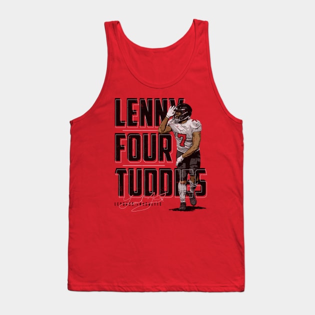 Leonard Fournette Tamba Bay Lenny Four Tuddies Tank Top by MASTER_SHAOLIN